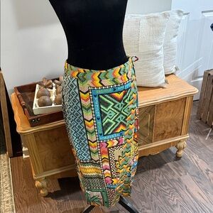 Colorful FARM Rio Wrap/Skirt